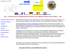 Tablet Screenshot of manthei-mess-systeme.com